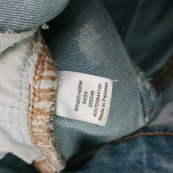 Women's Sonoma Light Blue Straight Leg High Rise Jeans Size 12 - Picture 6 of 6